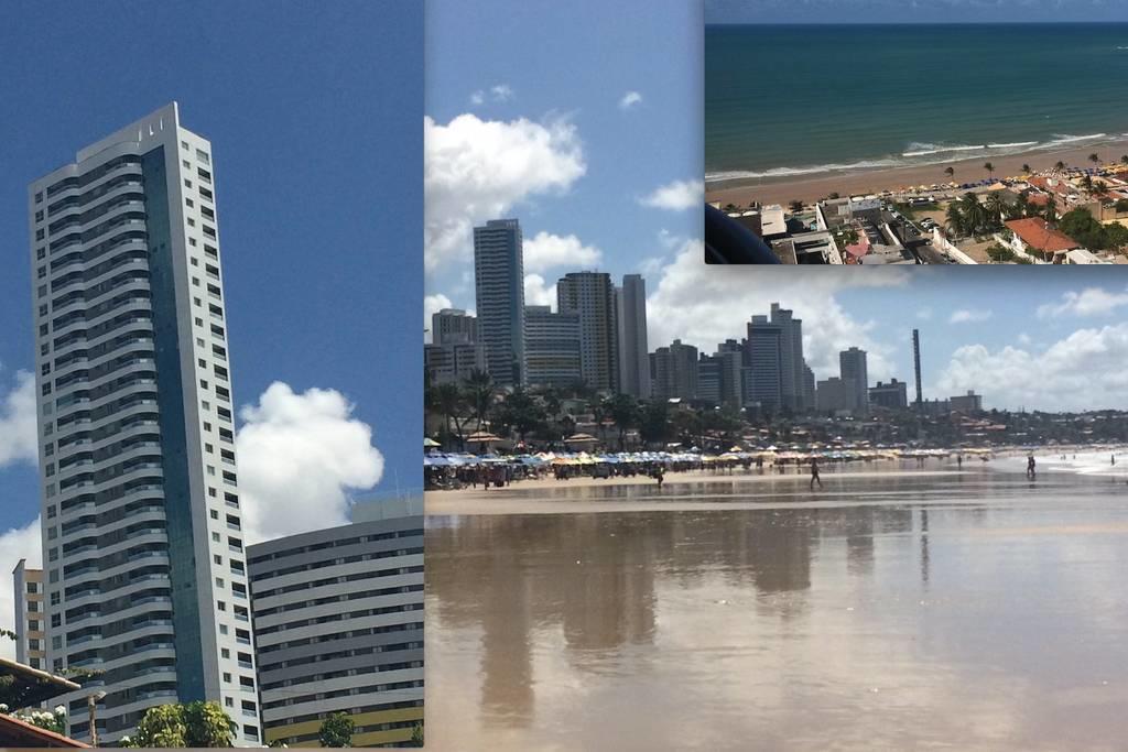 Incrivel Vista Vip De Ponta Negra - Morro Do Careca Do 32º Andar Appartement Natal Buitenkant foto